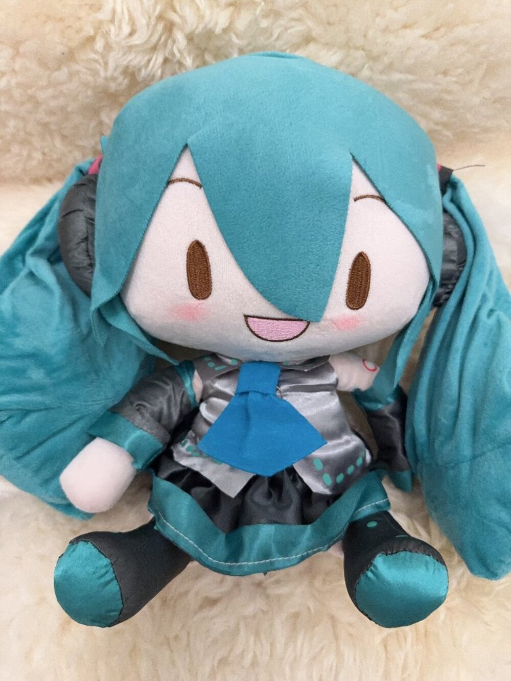 Sega Hatsune Miku FuwaPuchi Preciality Jumbo 12" Plush Doll Toy NWT